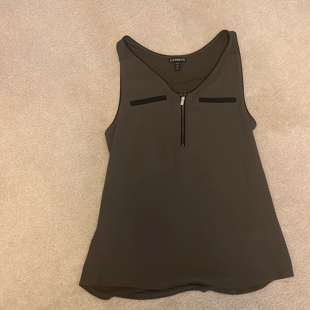 Express sleeveless top size XS